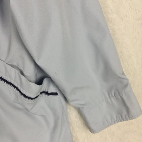 Mackintosh Womens Jacket Softshell Light Blue Lightweight Zip Front Pockets L - Picture 12 of 16